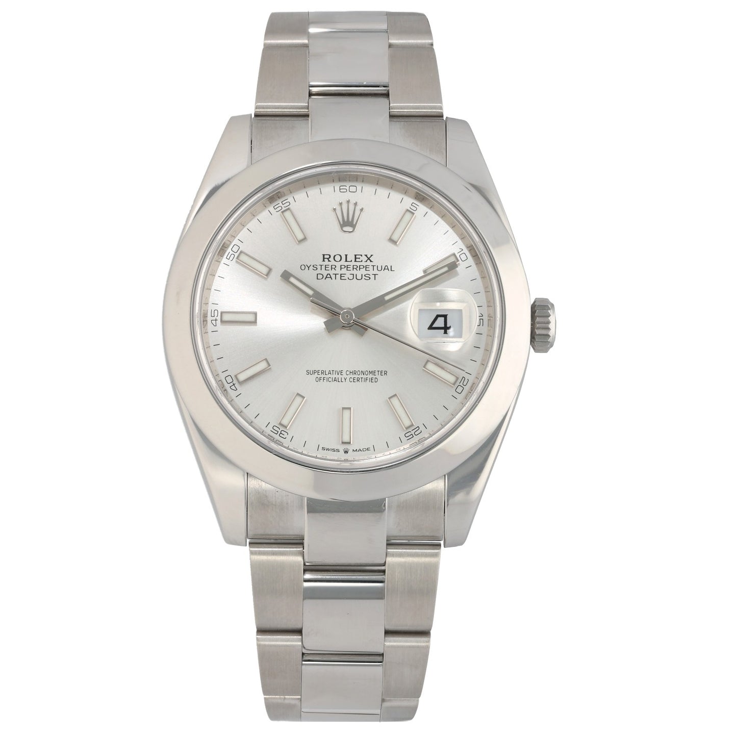 Rolex Datejust 41 126300 41mm Stainless Steel Watch