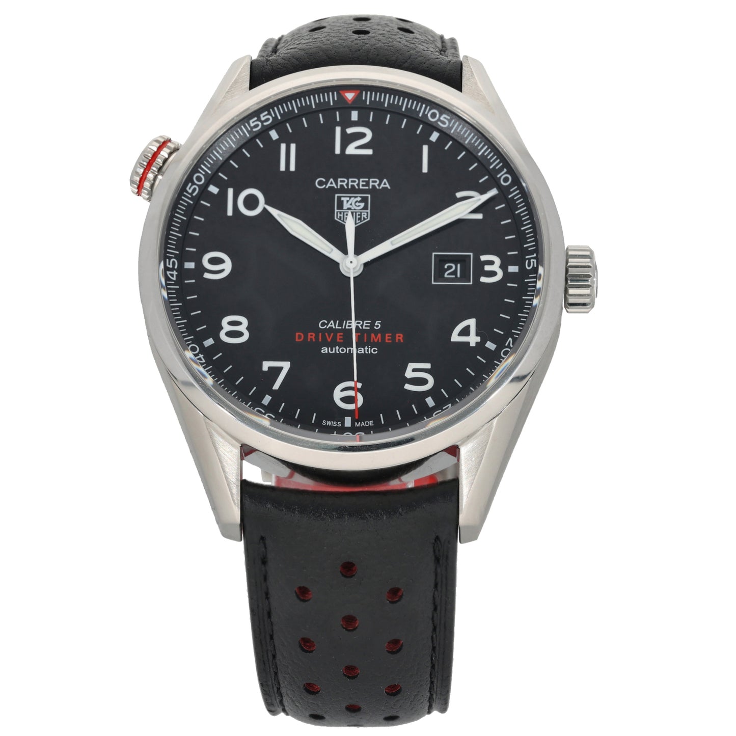 Tag Heuer Carrera WAR2A10 43mm Stainless Steel Watch