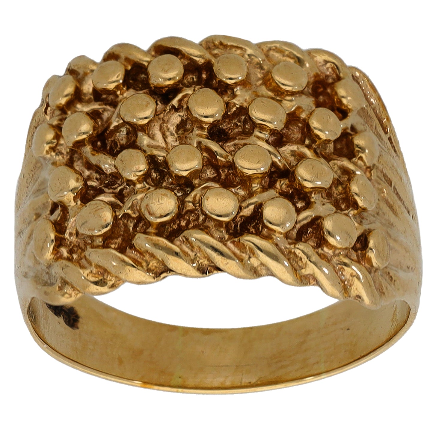 9ct Gold Keeper Ring Size V