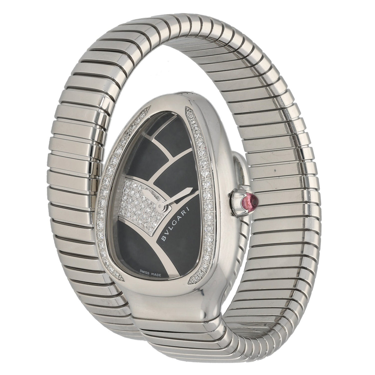Bvlgari Serpenti SP35S 35mm Stainless Steel Watch