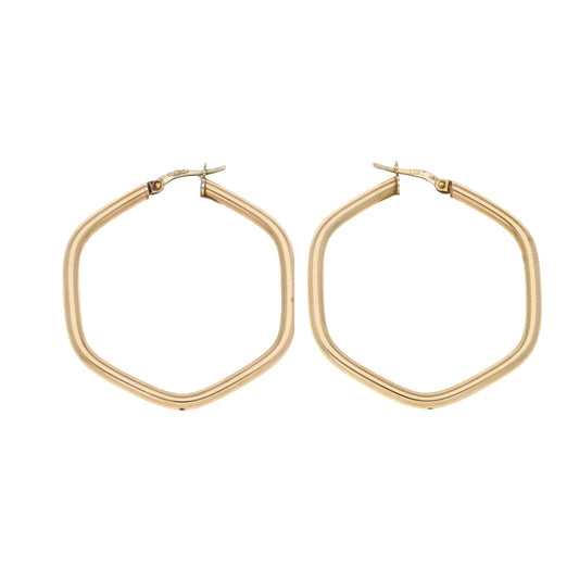 9ct Gold Hoop Earrings