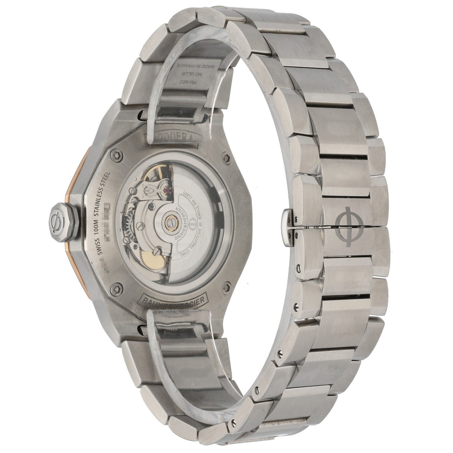 Baume Et Mercier Rivera 65915 42mm Stainless Steel Watch