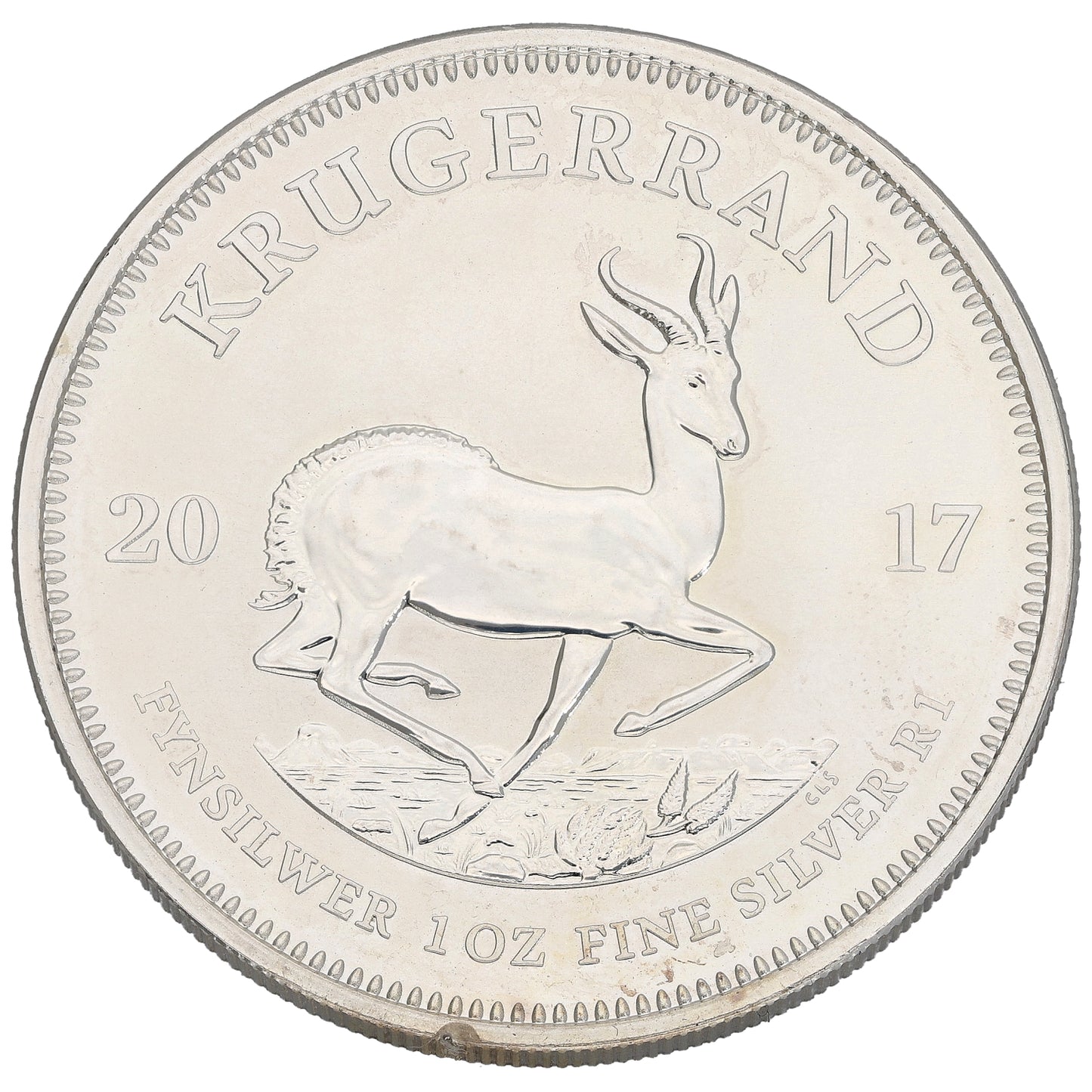 Fine Silver 1 OZ Krugerrand Coin 2017