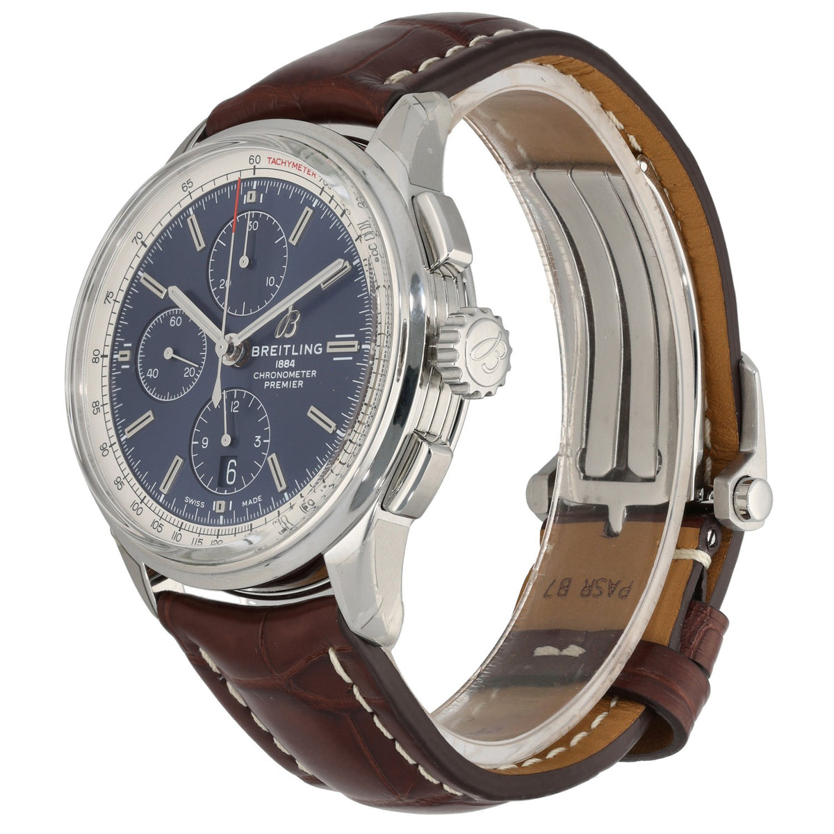Breitling Premier Chronograph A13315 42mm Stainless Steel Watch