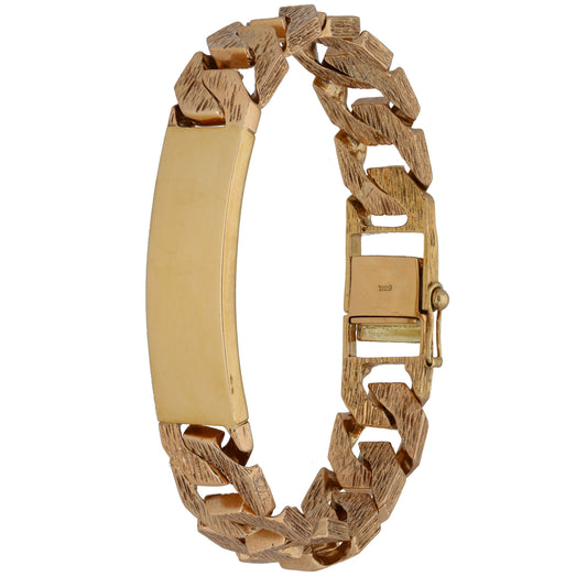 9ct Gold ID Bracelet