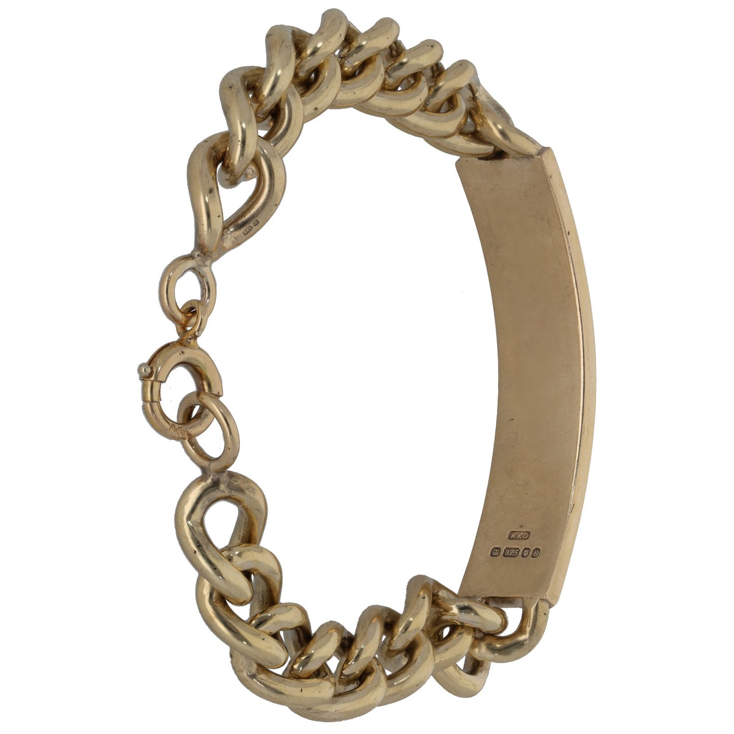9ct Gold ID Bracelet