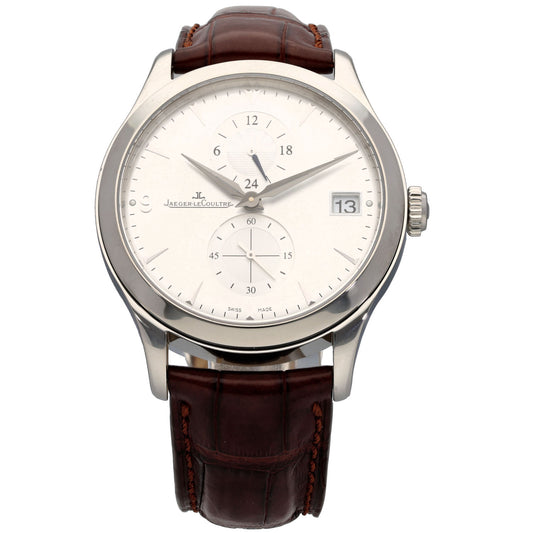 Jaeger-leCoultre Master Hometime 174.8.05.S 40mm Stainless Steel Watch