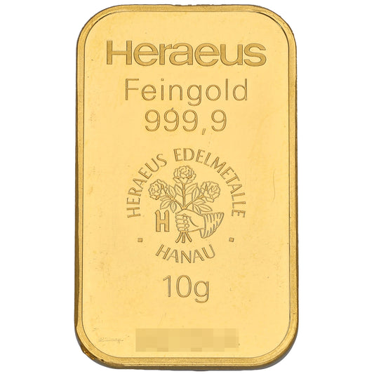 24ct 10g Gold Bar