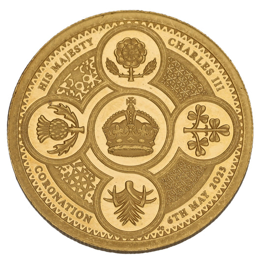 22ct Gold King Charles Coronation Full Sovereign Coin 2024