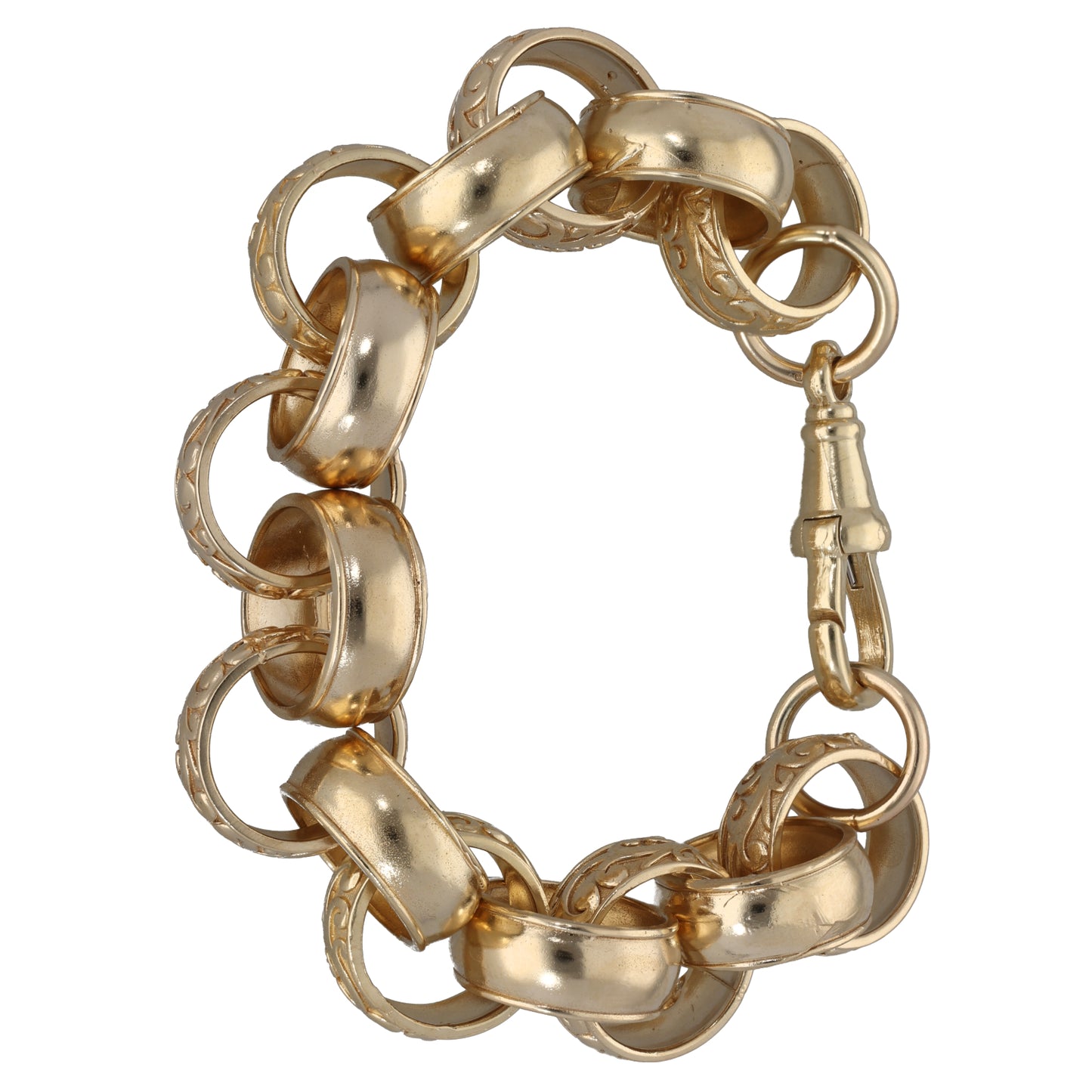 9ct Gold Belcher Bracelet