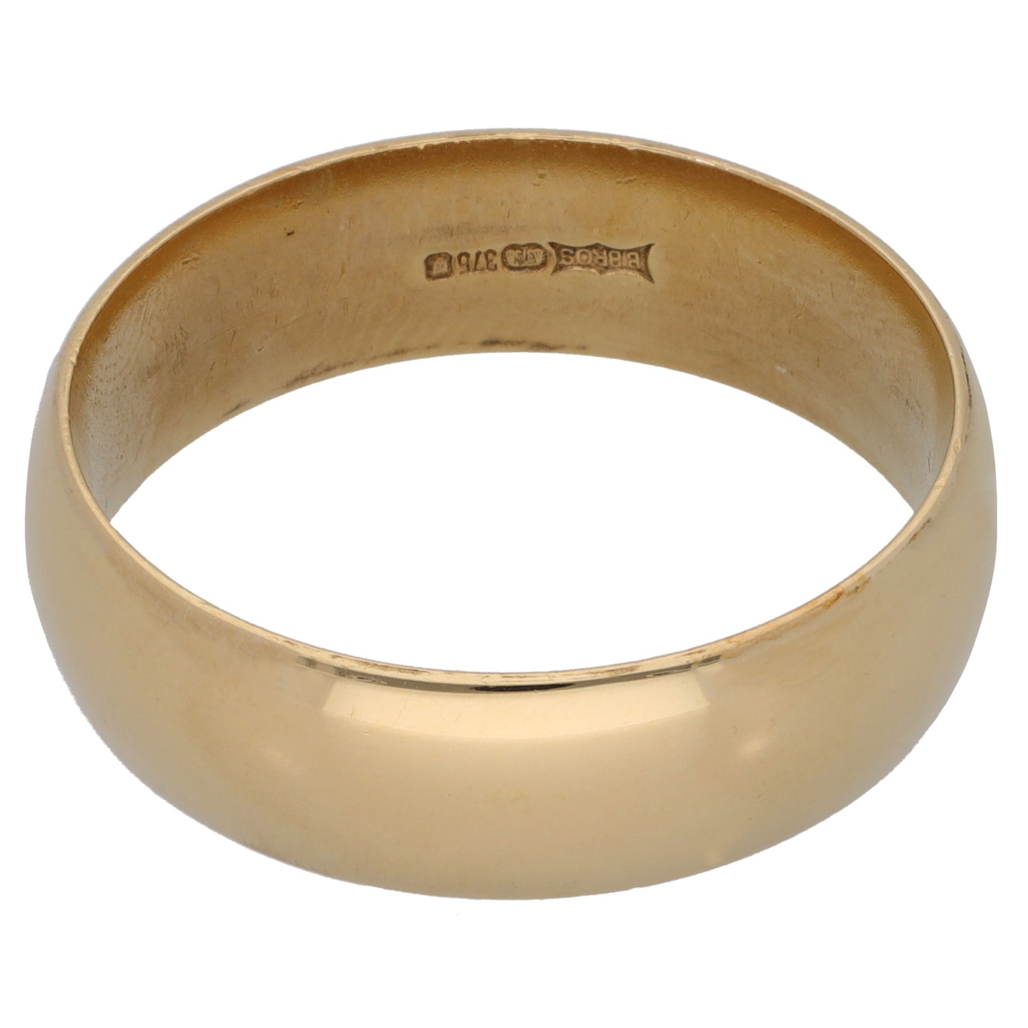 9ct Gold Plain Wedding Ring Size Z