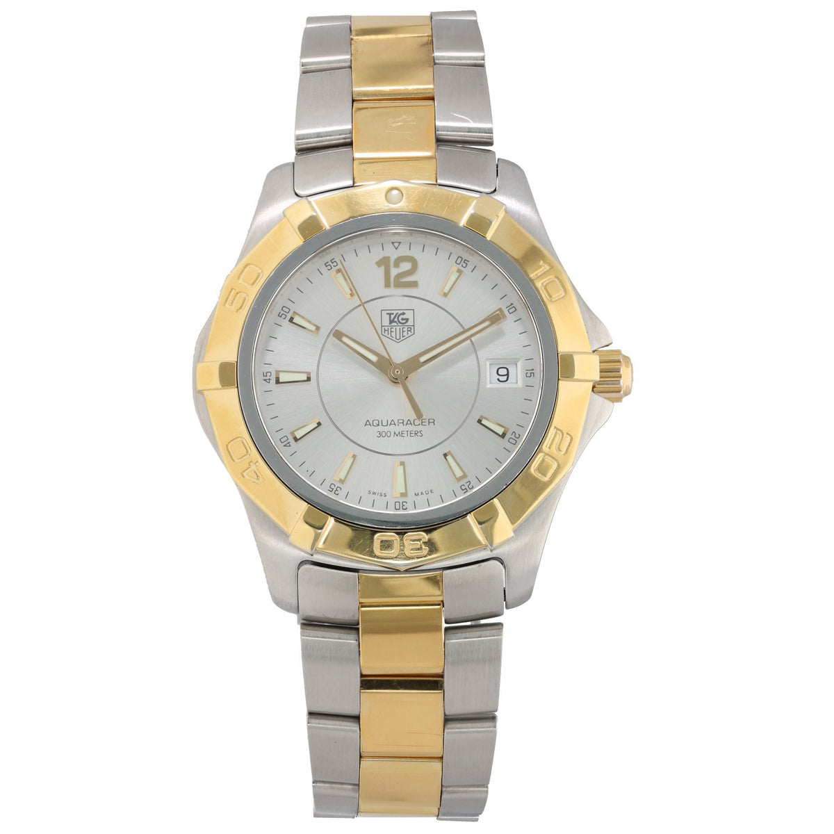 Tag Heuer Aquaracer WAF1120 38mm Bi-Colour Watch