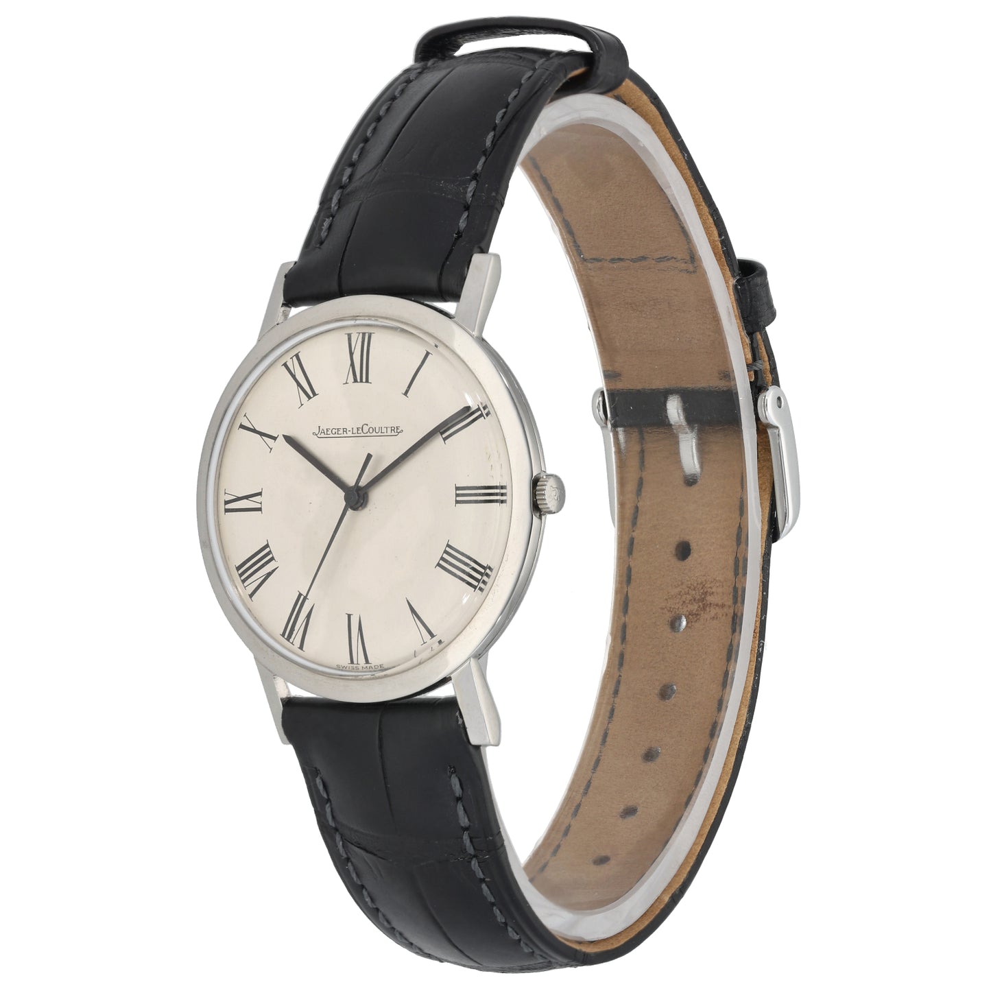 Jaeger-leCoultre Vintage 34mm Stainless Steel Watch