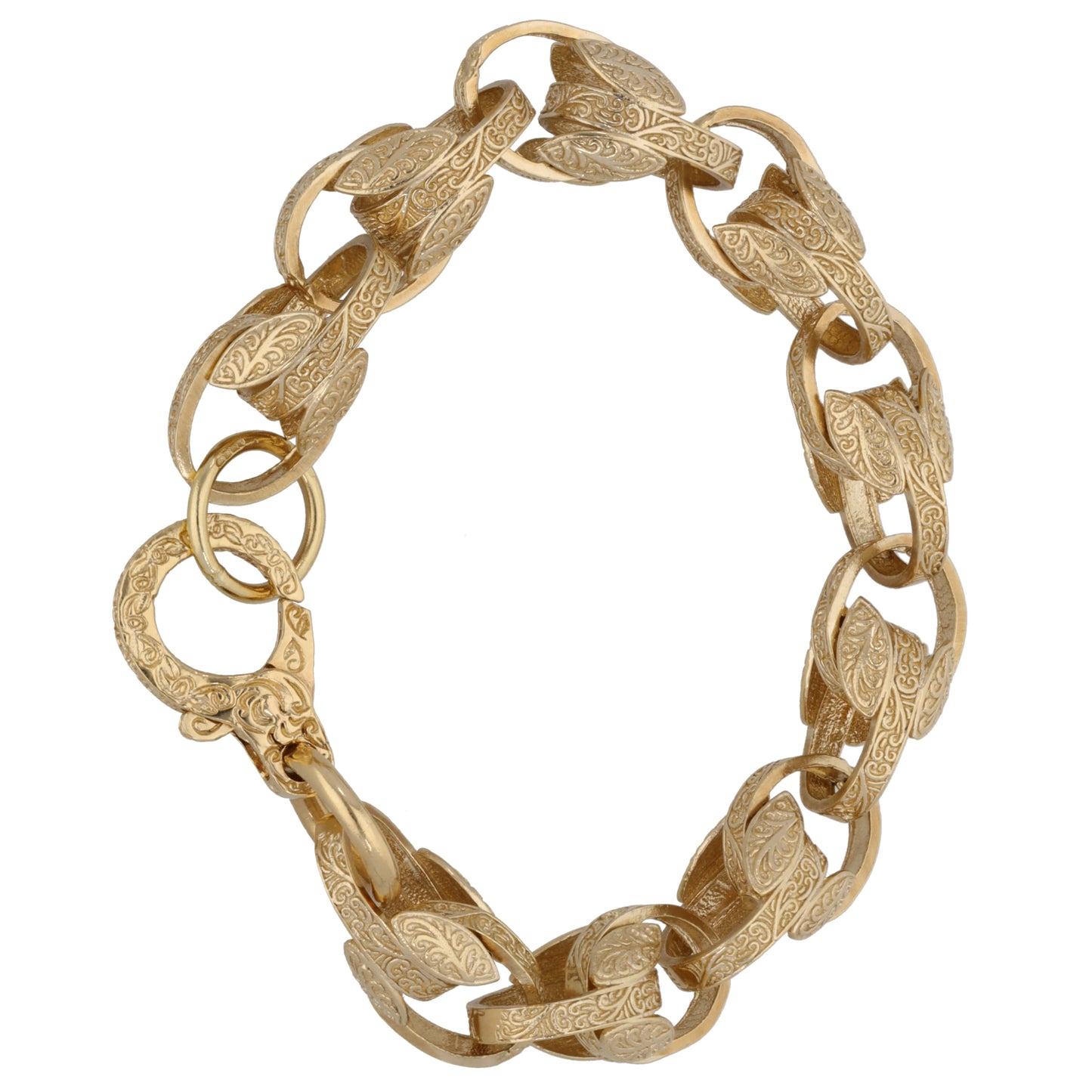 9ct Gold Tulip Bracelet