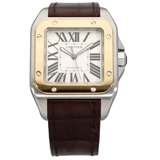 Cartier Santos 100 W20072X7 38mm Stainless Steel Watch