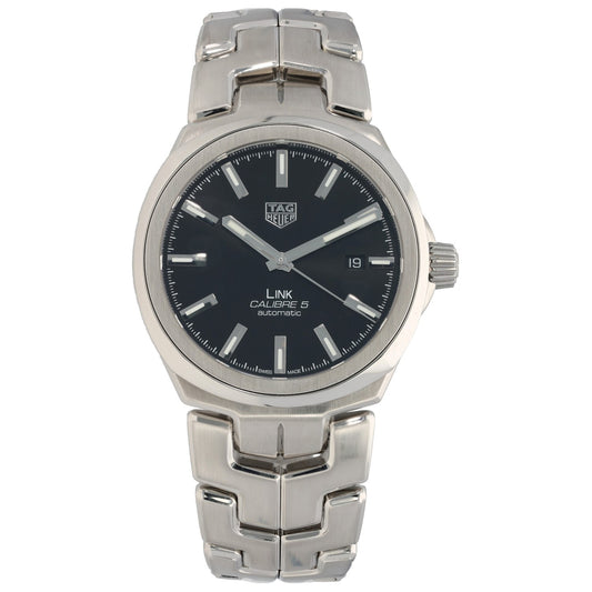 Tag Heuer Link Date WBC2110 40mm Stainless Steel Watch