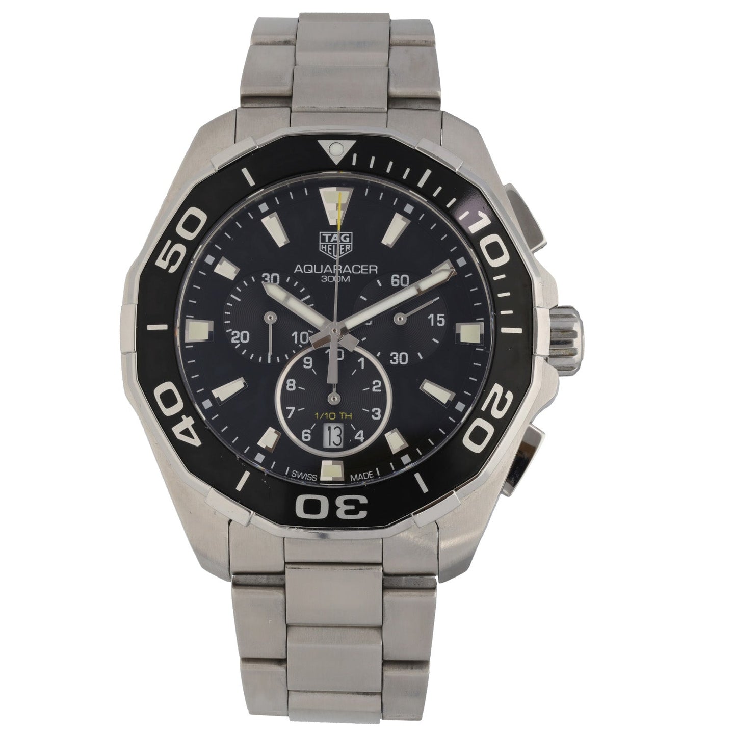 Tag Heuer Aquaracer CAY111A 43mm Stainless Steel Watch