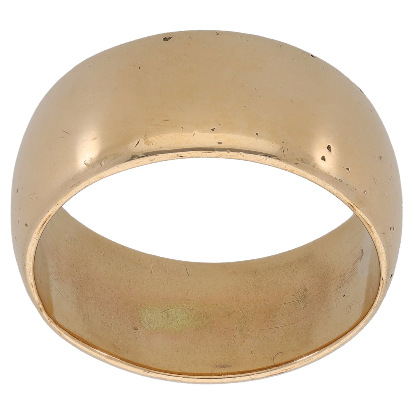 9ct Gold Plain Wedding Ring Size R