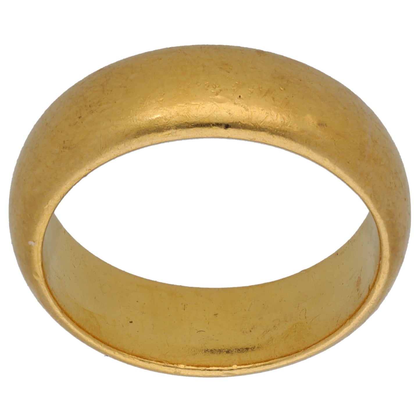 22ct Gold Plain Wedding Ring Size O