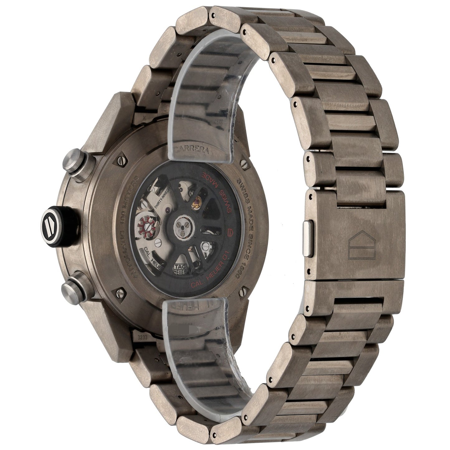 Tag Heuer Carrera CAR2A8A 45mm Titanium Watch