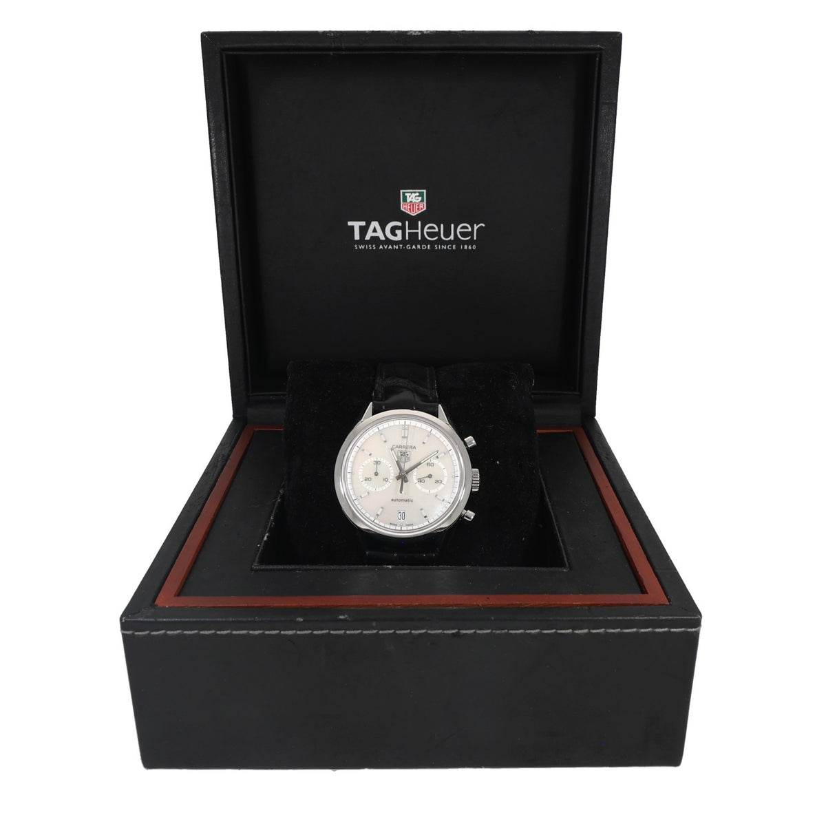 Tag Heuer Carrera CV2115 41mm Stainless Steel Watch