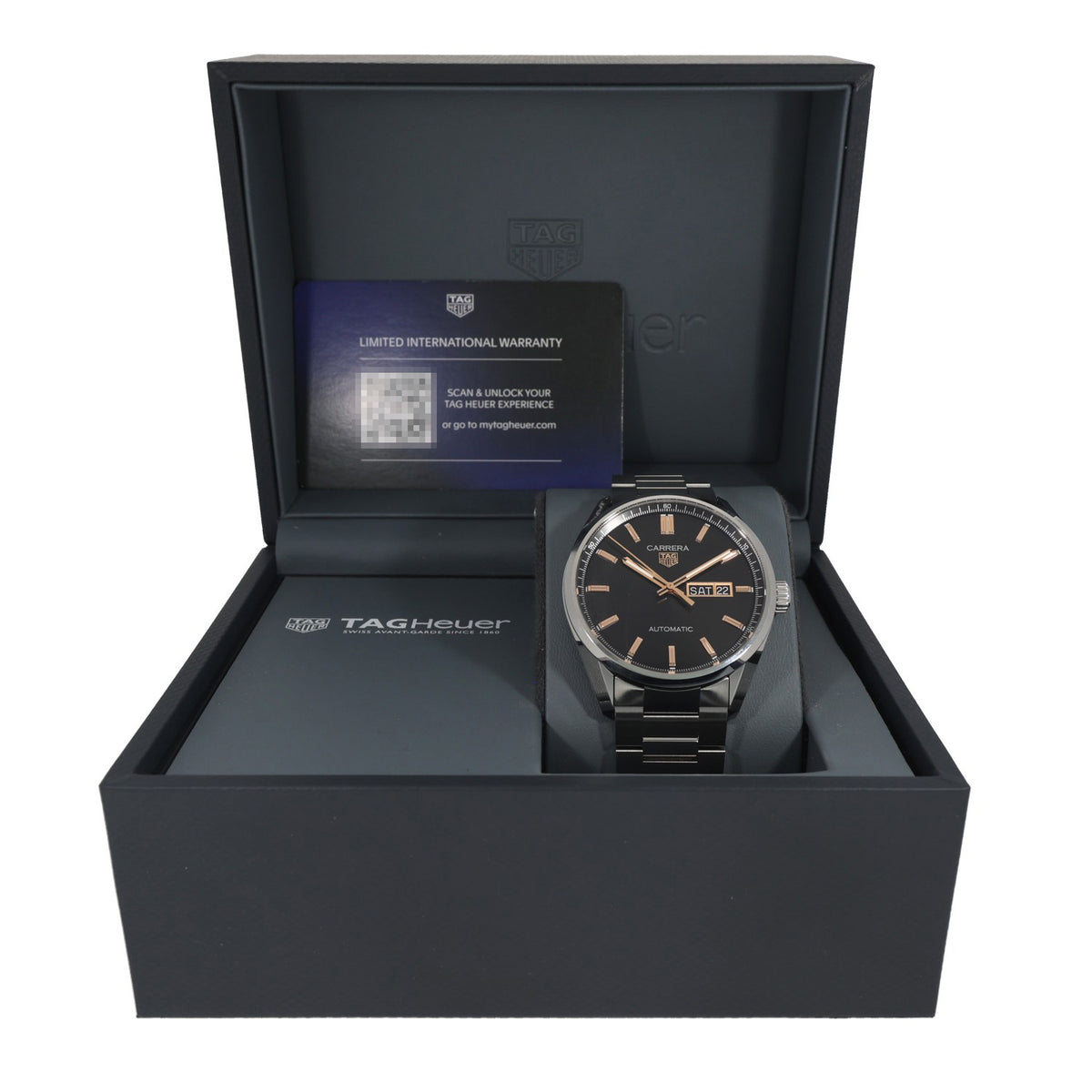 Tag Heuer Carrera WBN2013 41mm Stainless Steel Watch