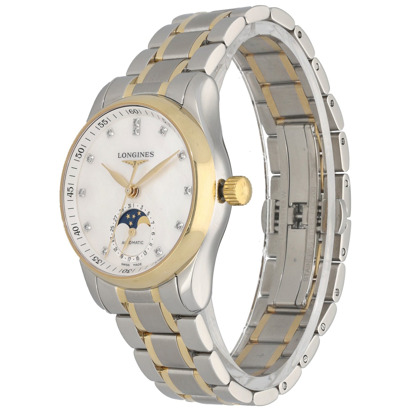 Longines Master Collection L2.409.5 34mm Bi-Colour Watch