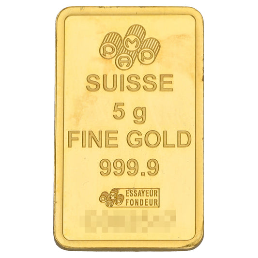 24ct 5g Gold Bar