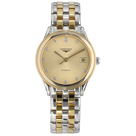 Longines Flagship L4.774.3 35.5mm Bi-Colour Watch