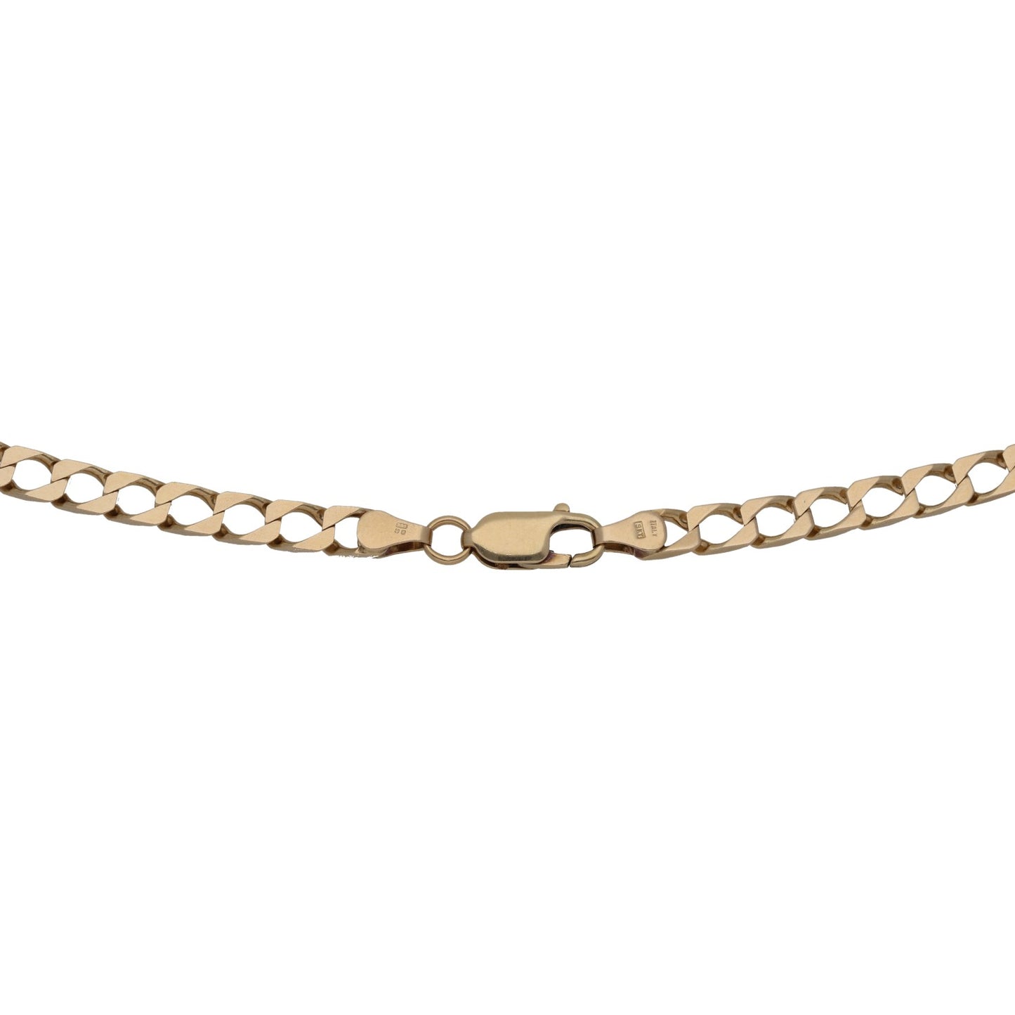 9ct Gold Curb Chain 26"