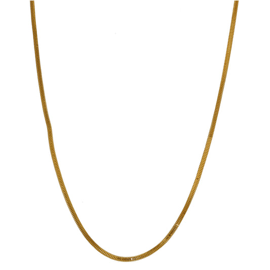 22ct Gold Fancy Necklace 16"