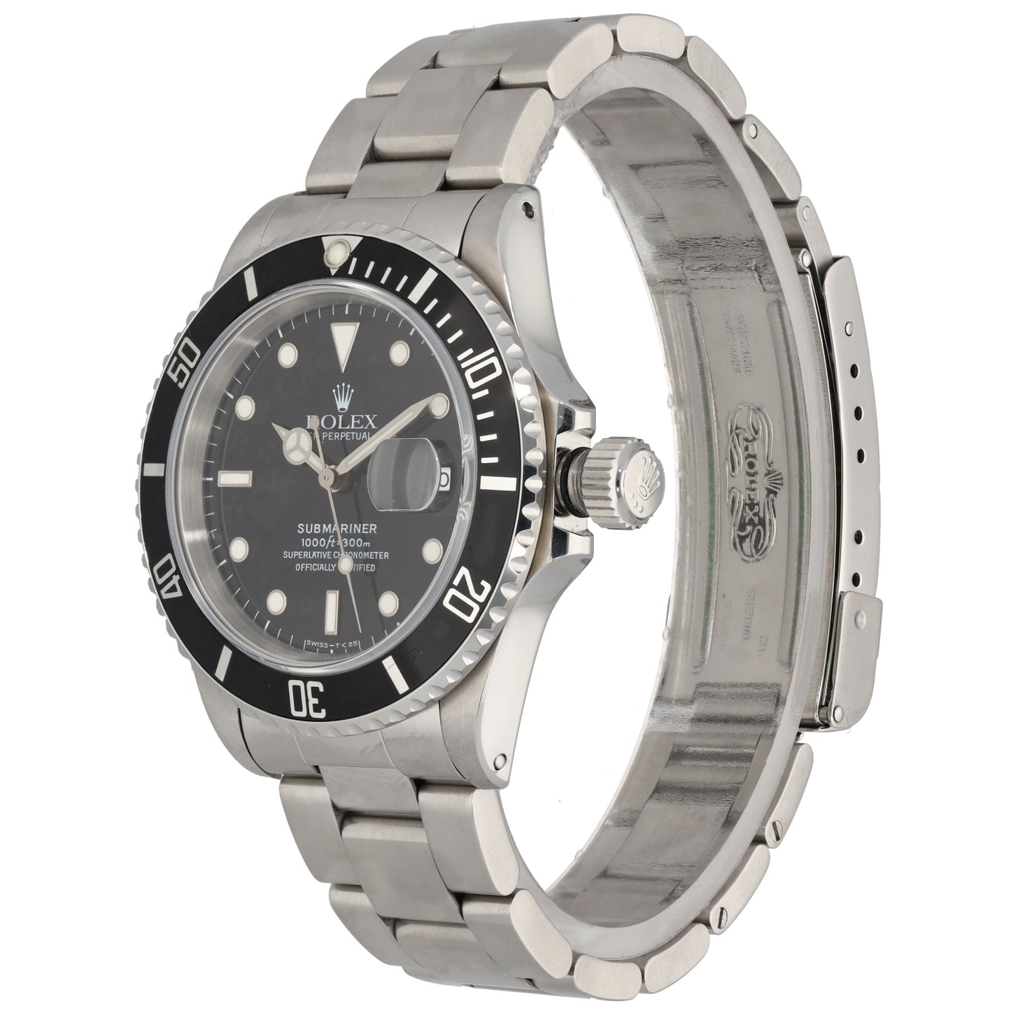 Rolex Submariner 16610 40mm Stainless Steel Watch