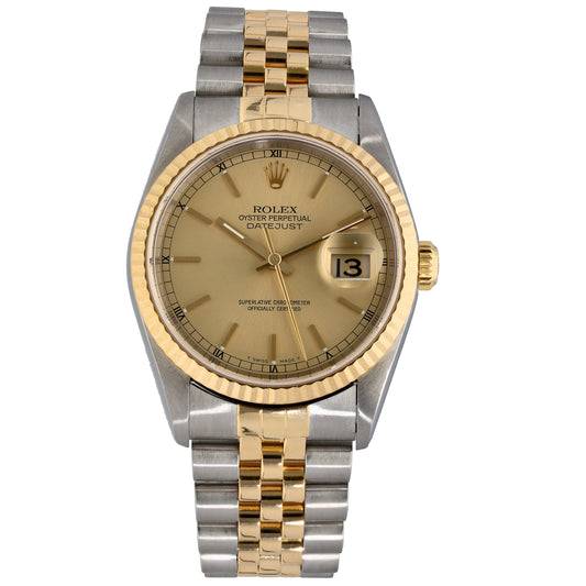Rolex Datejust 16233 36mm Bi-Colour Watch