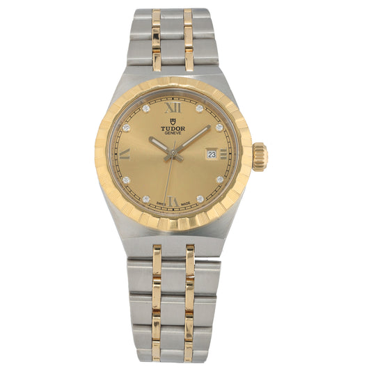 Tudor Royal 28303 28mm Bi-Colour Watch