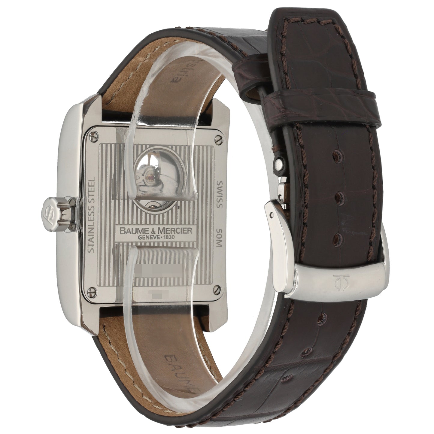 Baume Et Mercier Hampton 65577 35mm Stainless Steel Watch