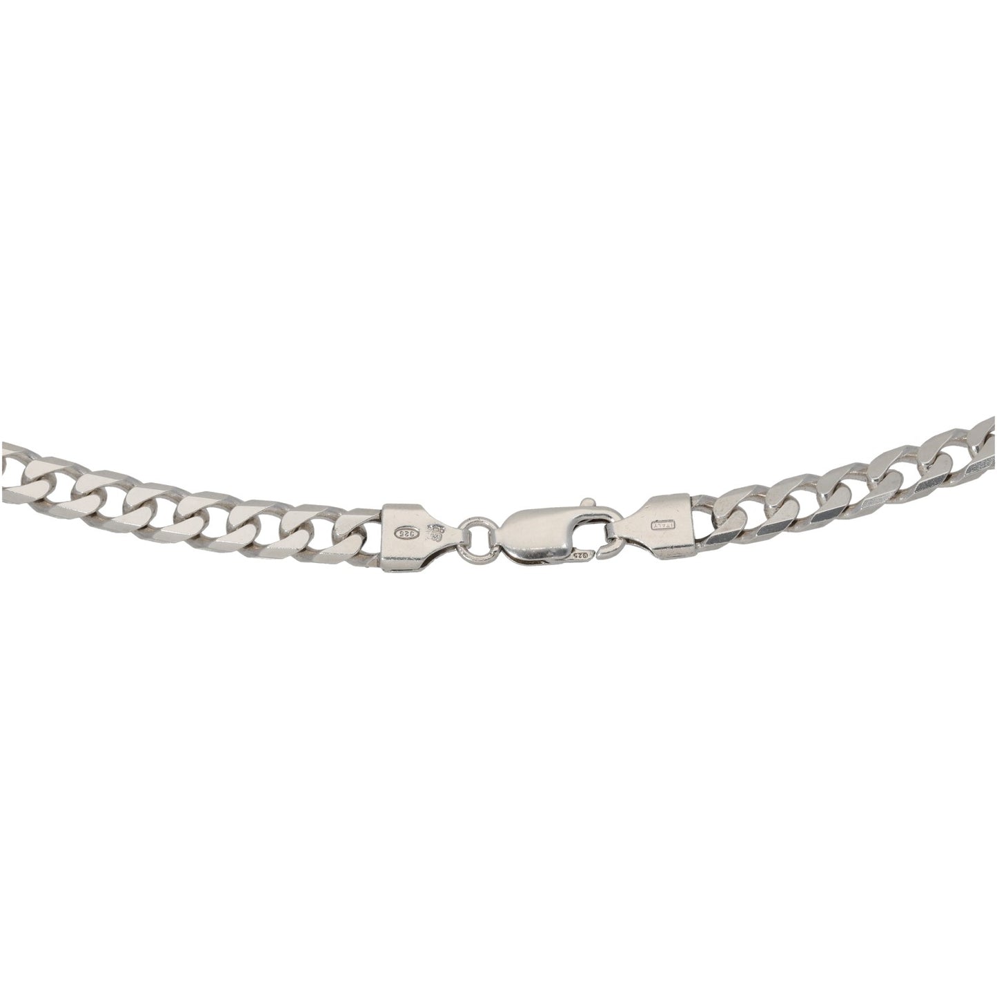 Sterling Silver Curb Chain 20"