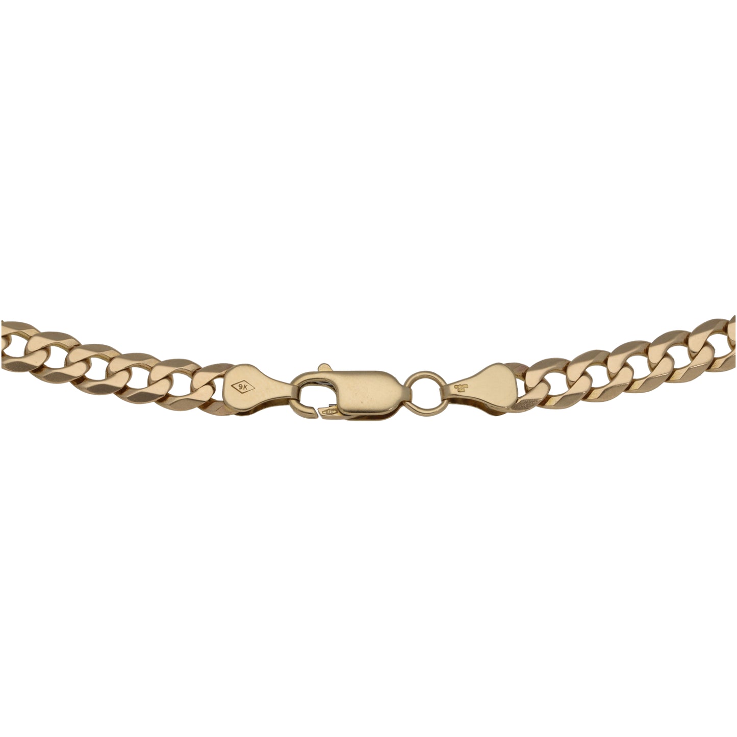 9ct Gold Curb Chain 20"