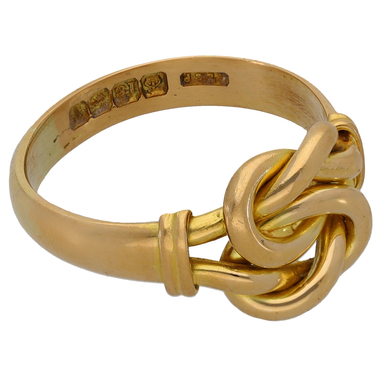18ct Gold Knot Ring Size U