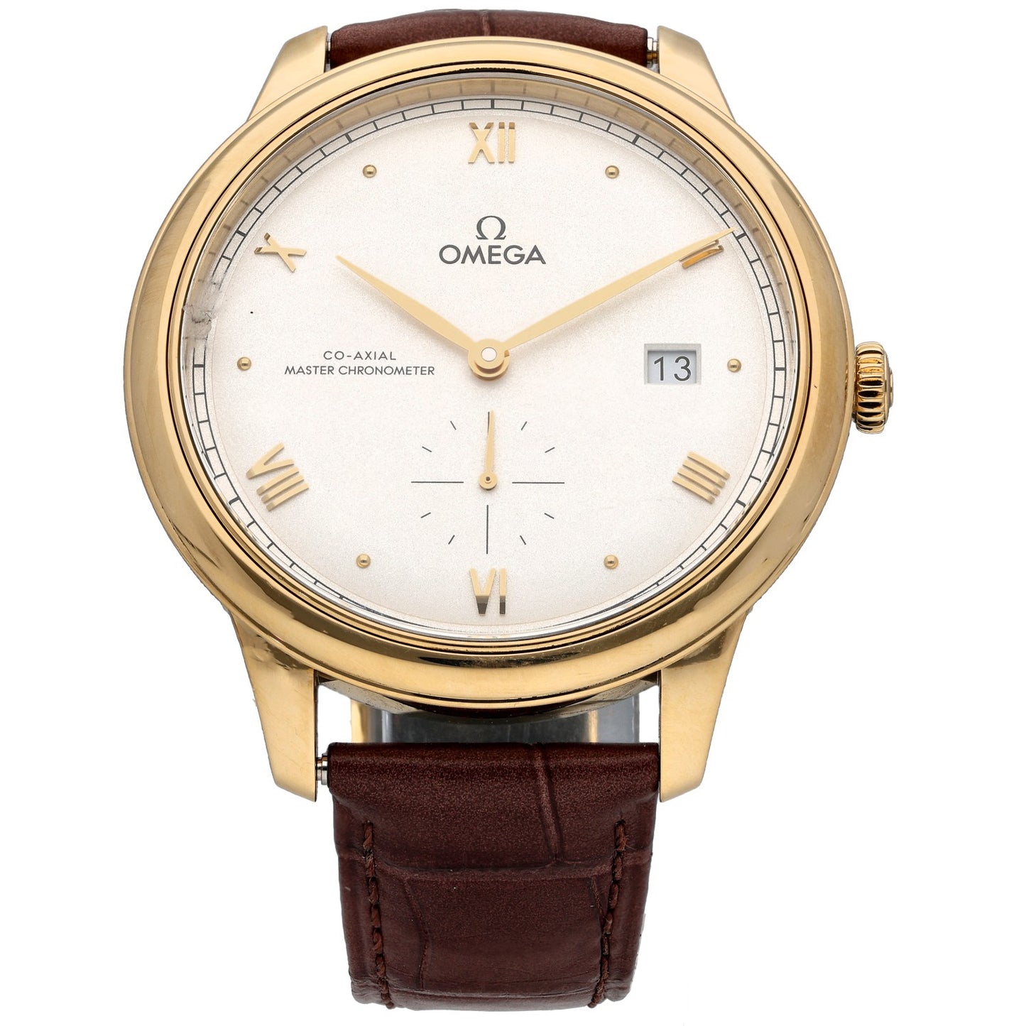 Omega De Ville Prestige 434.53.41.20.02.001 41mm Gold Watch