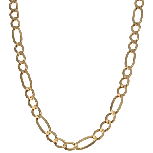 9ct Gold Curb Chain 20"