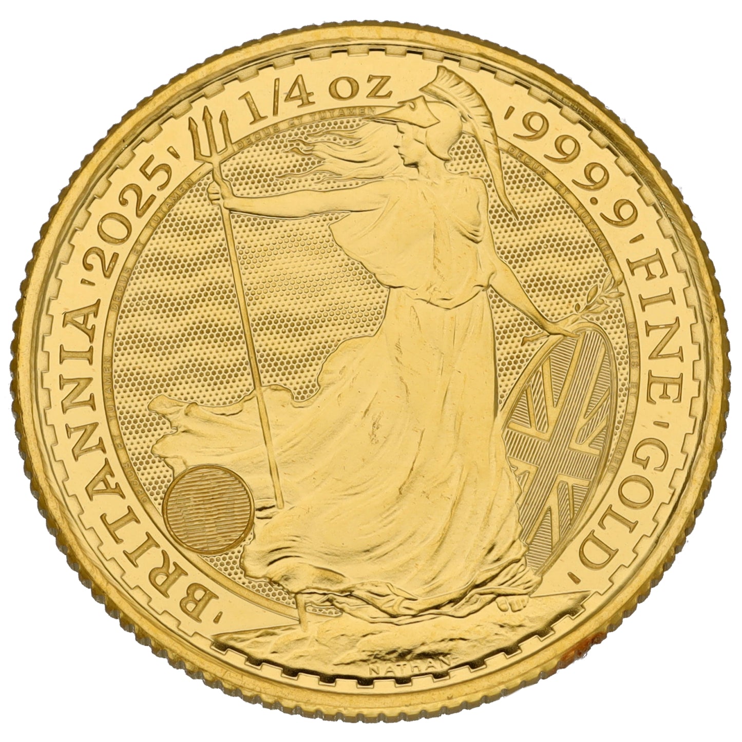 24ct Gold King Charles III 1/4 OZ Britannia Coin 2025