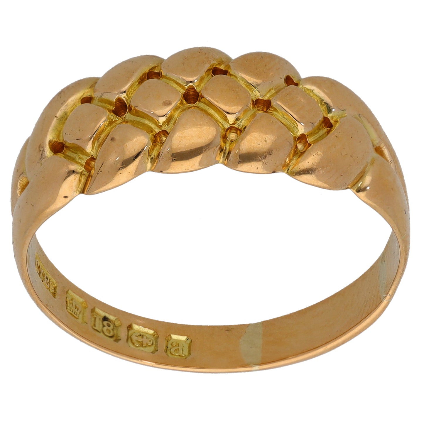 18ct Gold Alternative Ring Size Y