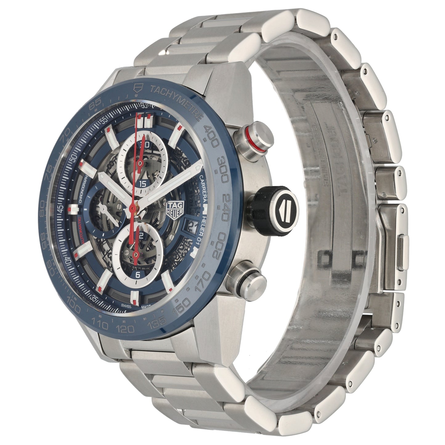 Tag Heuer Carrera CAR201T-0 43mm Stainless Steel Watch