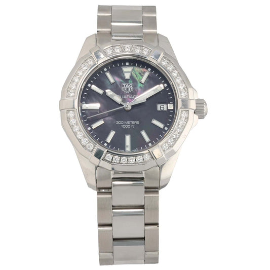 Tag Heuer Aquaracer WAY131P 35mm Stainless Steel Watch