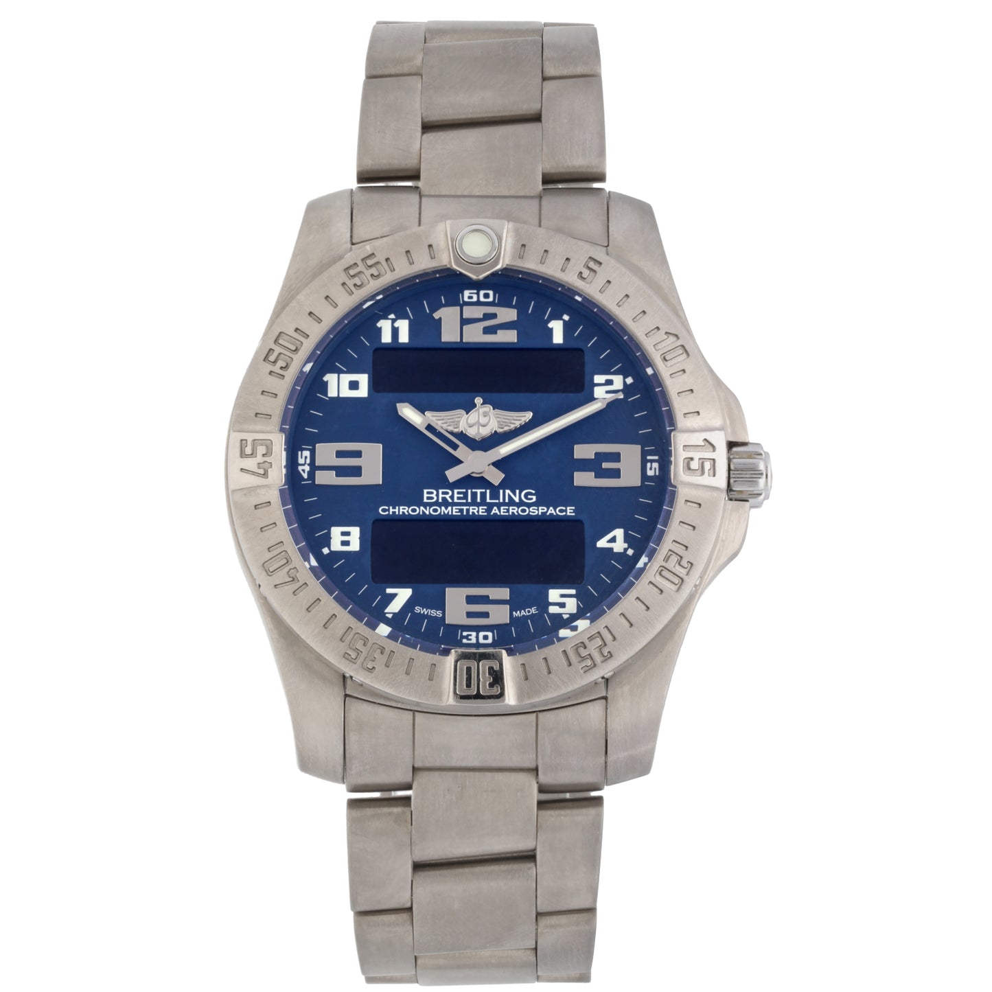 Breitling Aerospace Evo E79363 43mm Titanium Watch – H&T