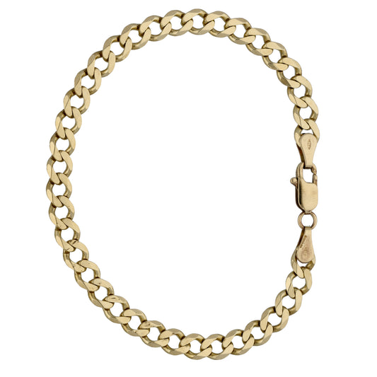 9ct Gold Curb Bracelet