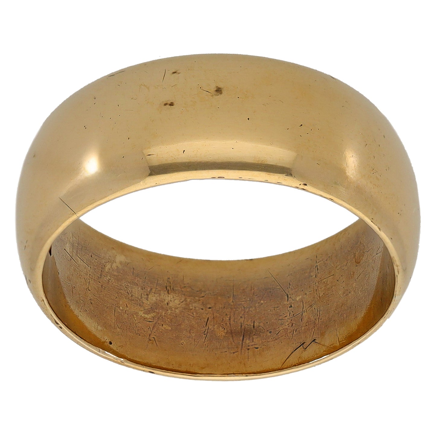 9ct Gold Plain Wedding Ring Size R