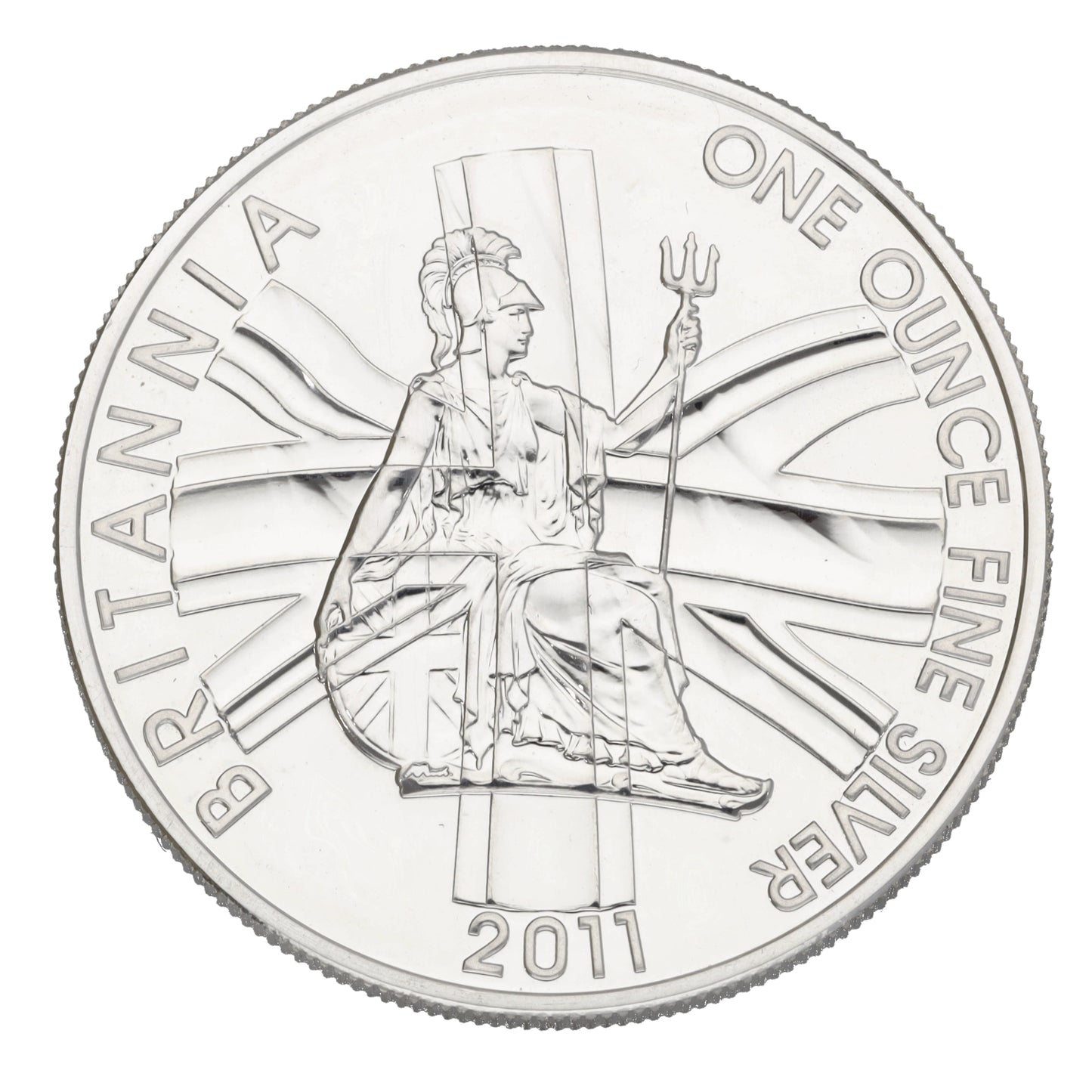 Fine Silver Queen Elizabeth II 1 OZ Britannia Coin 2011