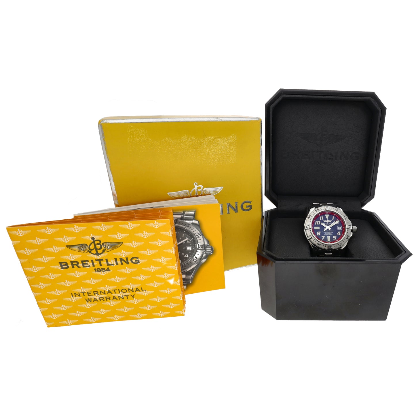 Breitling Superocean A17360 42mm Stainless Steel Watch