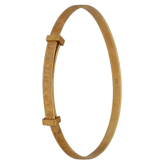 9ct Gold Expanding Bangle